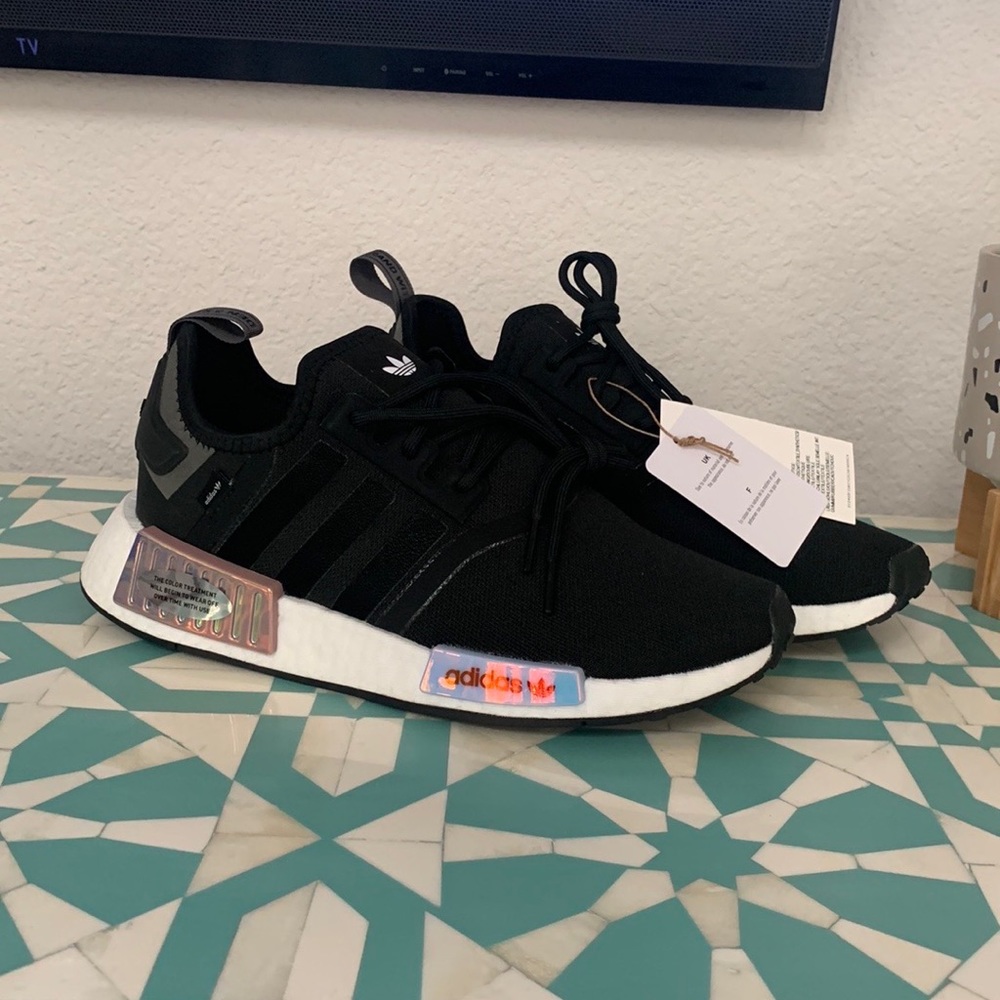 adidas NMD R1 Black Iridescent